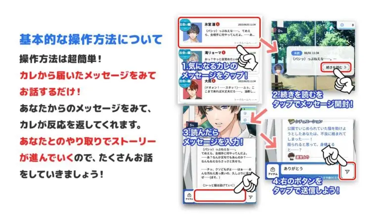 基本的な操作方法について