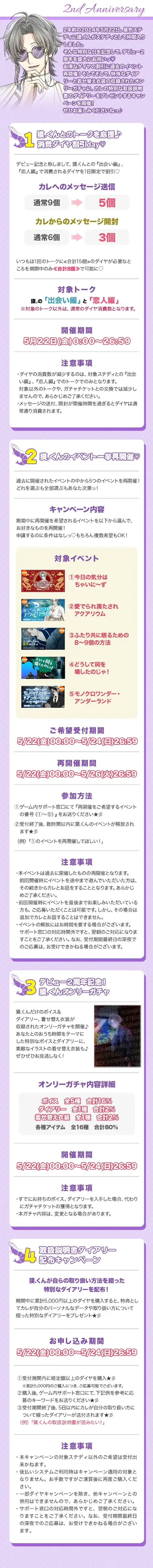 【今日は何の日？カレのデビュー日♡】